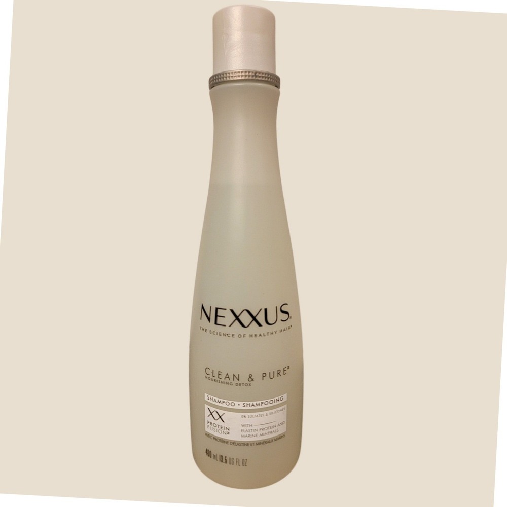 Nexxus Clean & Pure Shampoo Unisex 13.5oz New Sulfate Free Nourishing Detox